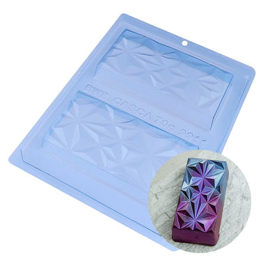 Geo Bar for Stuffing 3-Part Chocolate Mold (BWB)